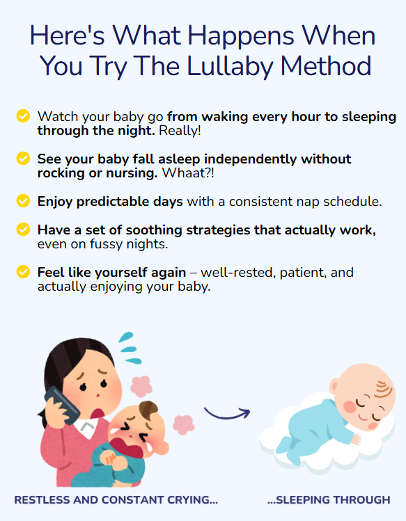 The Lullaby Method - A Step-by-step guide on how to dramatically improve your baby's sleep