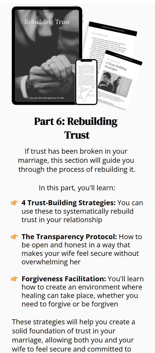 The Last Ditch Marriage Saver Guide for Men - 33 Powerful Strategies to Rescue your Marriage
