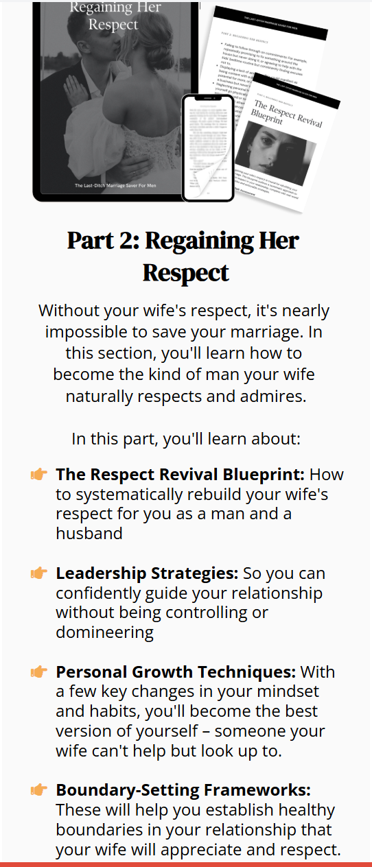 The Last Ditch Marriage Saver Guide for Men - 33 Powerful Strategies to Rescue your Marriage