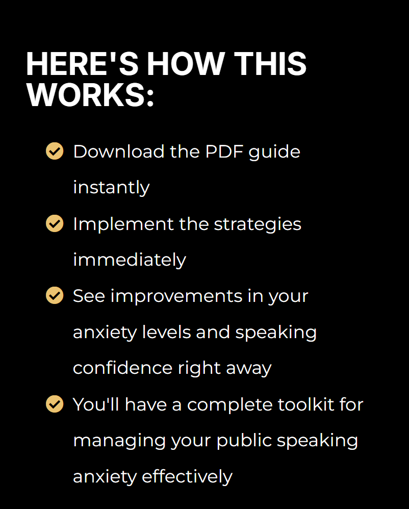 The Stage Fright Solution - 14 Proven Strategies to Overcome Your Fear of Public Speaking