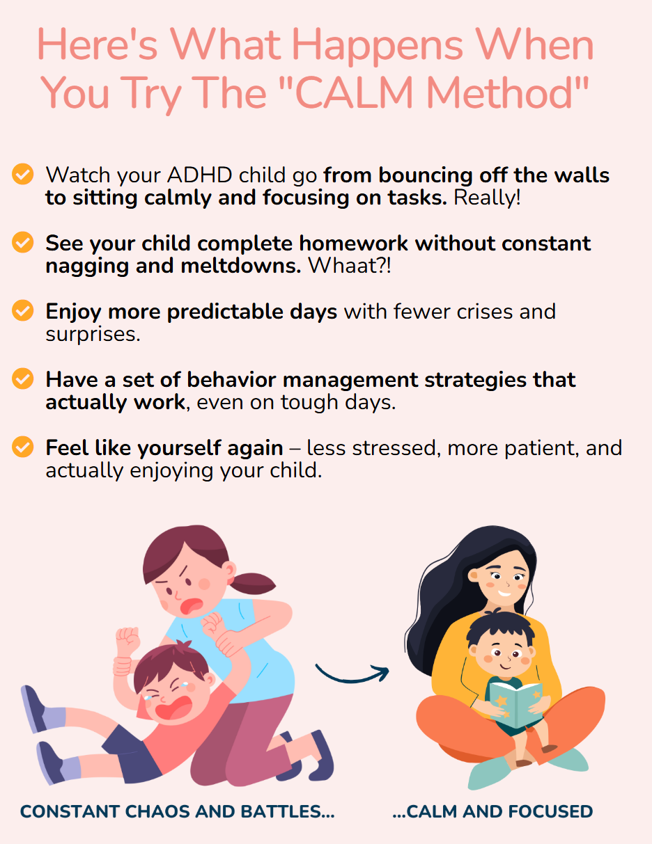 The Calm ADHD Blueprint - A 7 Day Guide To Transforming ADHD Behaviors