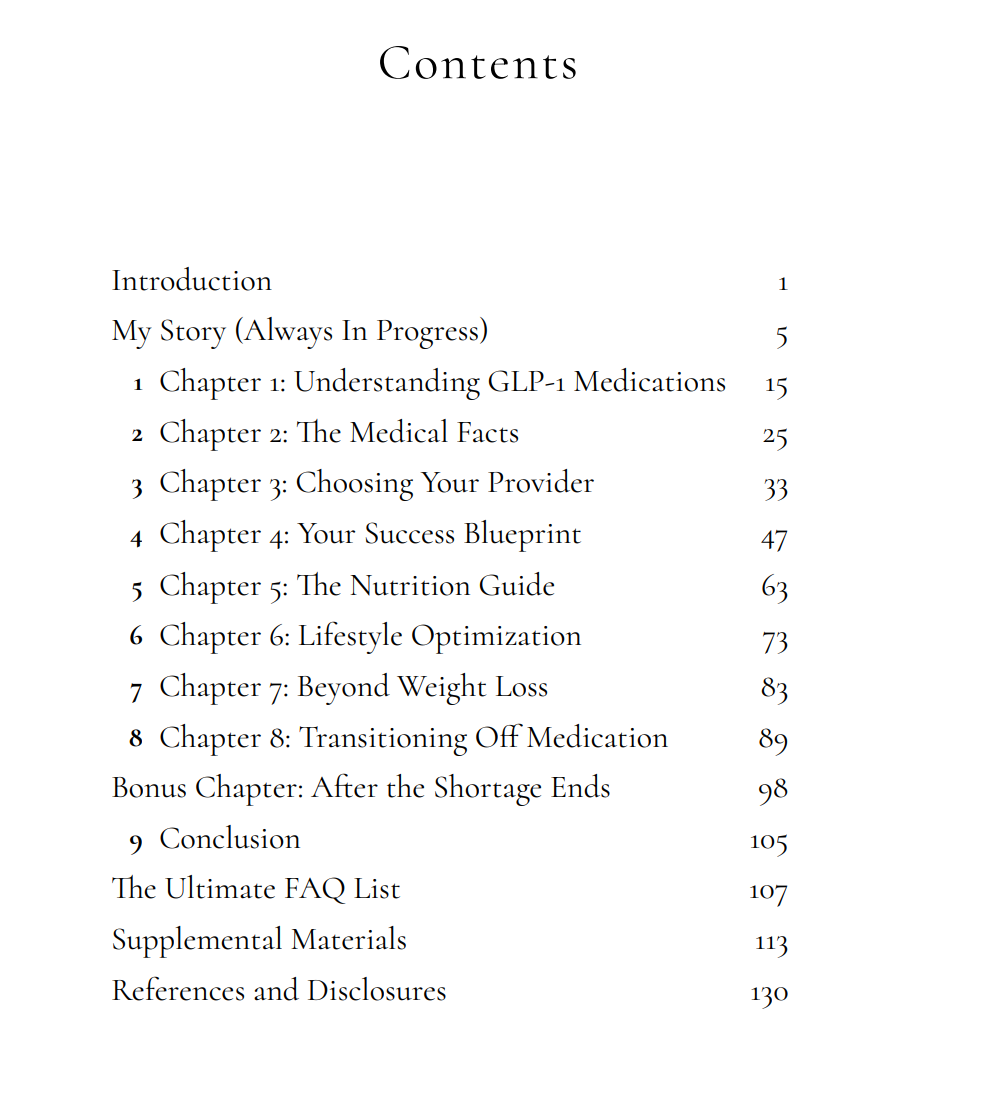 The Smart Patient's Roadmap to GLP-1 Success