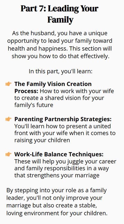 The Last Ditch Marriage Saver Guide for Men - 33 Powerful Strategies to Rescue your Marriage