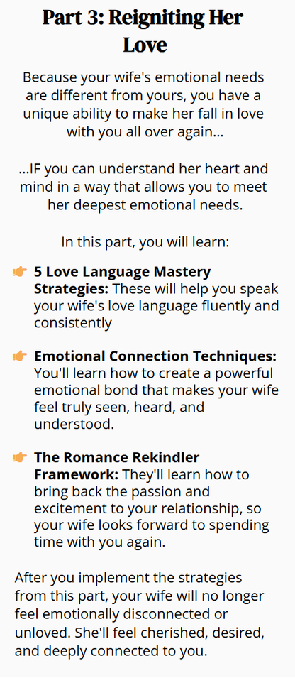The Last Ditch Marriage Saver Guide for Men - 33 Powerful Strategies to Rescue your Marriage