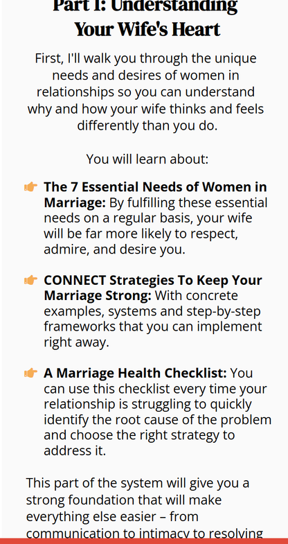 The Last Ditch Marriage Saver Guide for Men - 33 Powerful Strategies to Rescue your Marriage