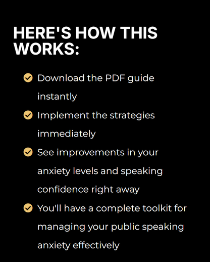 The Stage Fright Solution - 14 Proven Strategies to Overcome Your Fear of Public Speaking